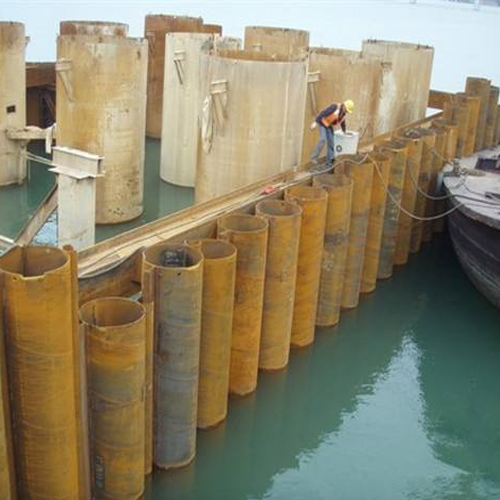 怀化钢护筒现场安装